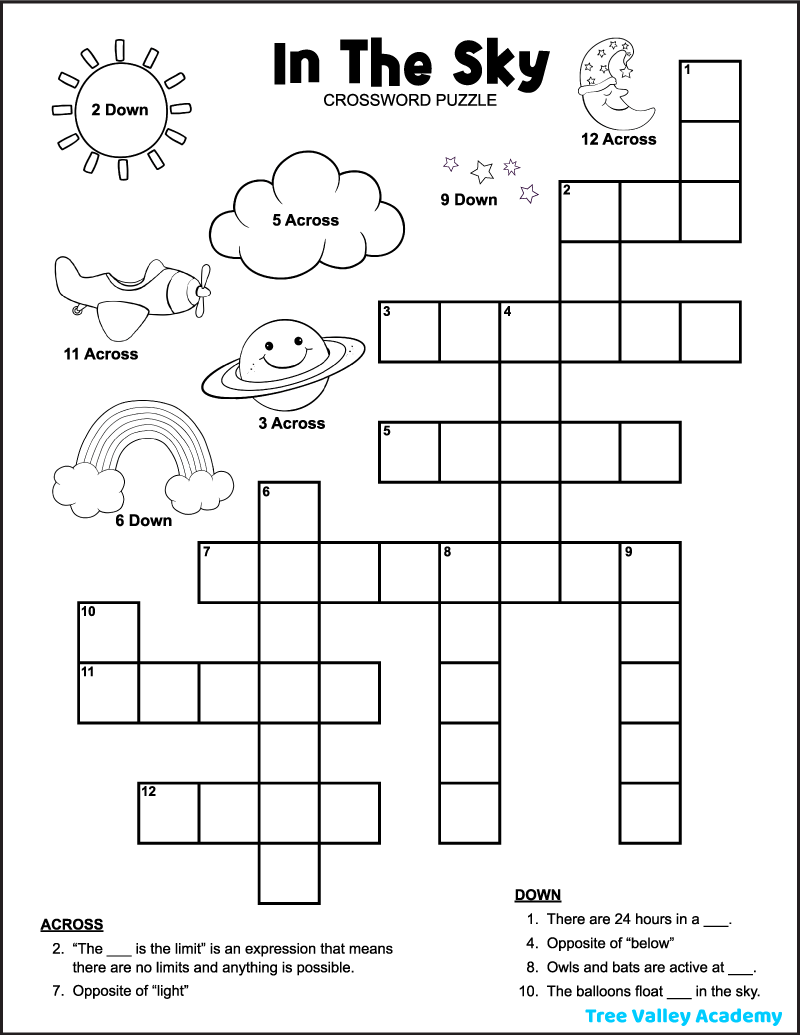 Crossword Puzzle Clues And Solutions