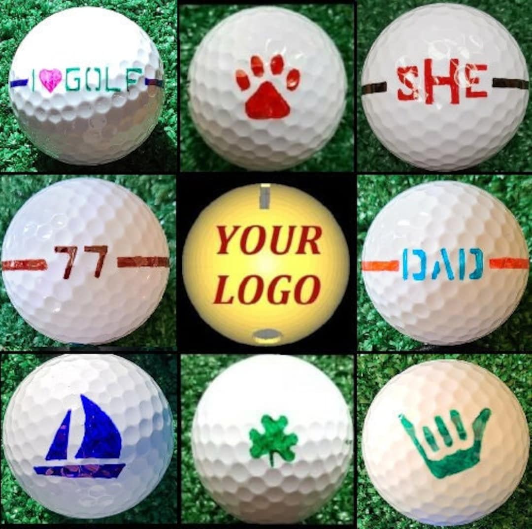 Custom Golf Ball Stencils Etsy