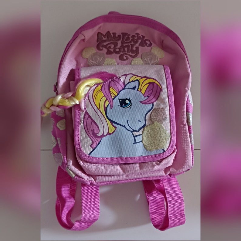 Custom Made My Little Pony Backpack Drawstring Purse With Etsy My