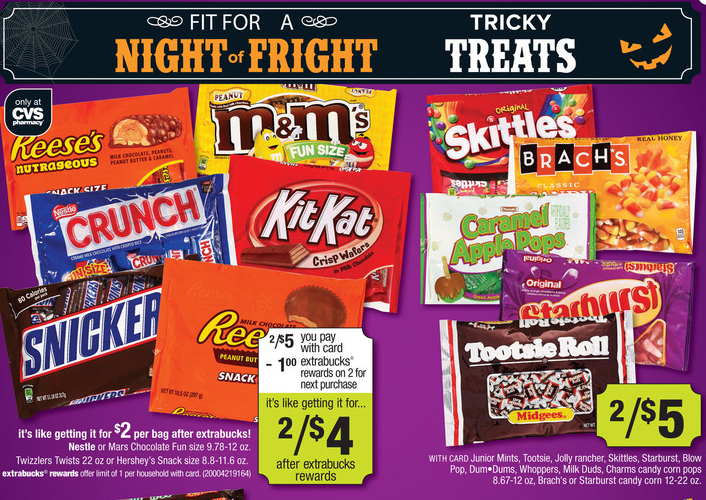 Cvs Halloween Candy Sale And Scary Costumes Weeklyads2