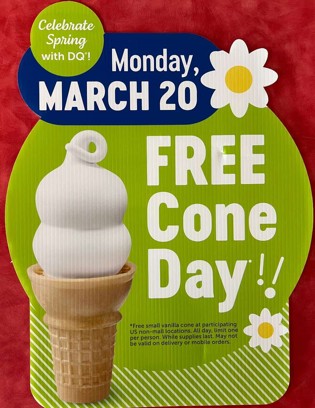 Dairy Queen Free Cone Day 2024 Date And Time Ardyth Mireielle