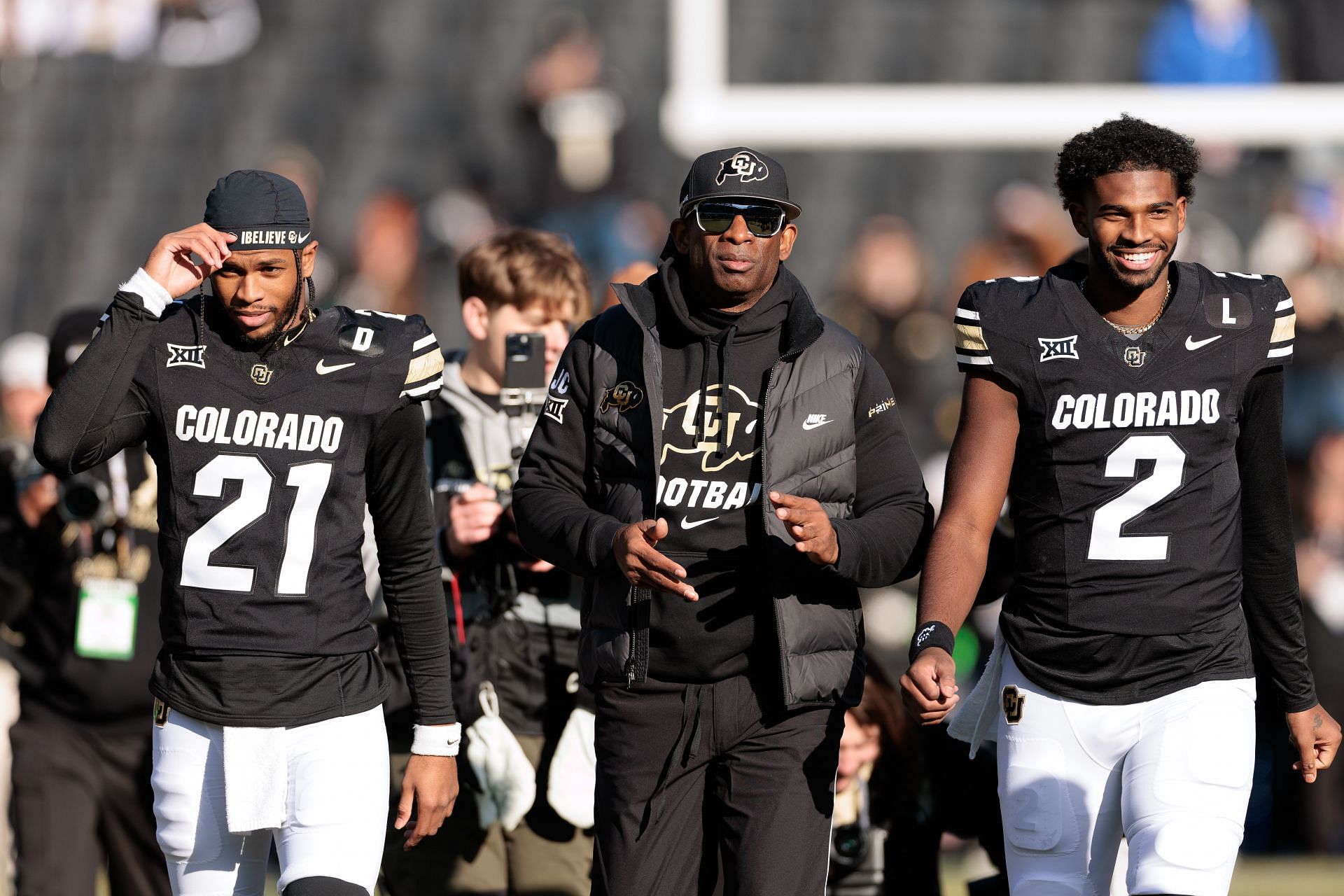 Deion Sanders Sons Shedeur And Shilo Leave The Football Field To