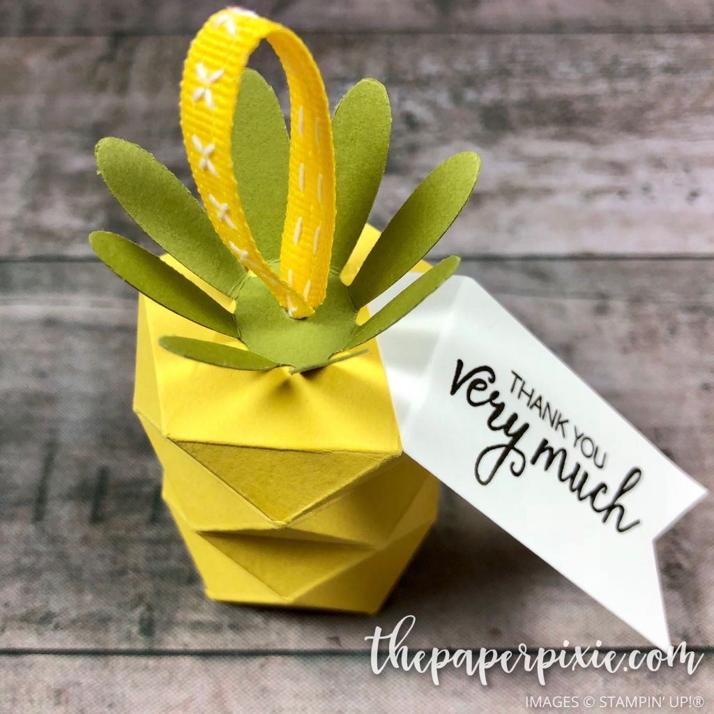 Delicious Pineapple Treat Box With Step By Step Tutorial