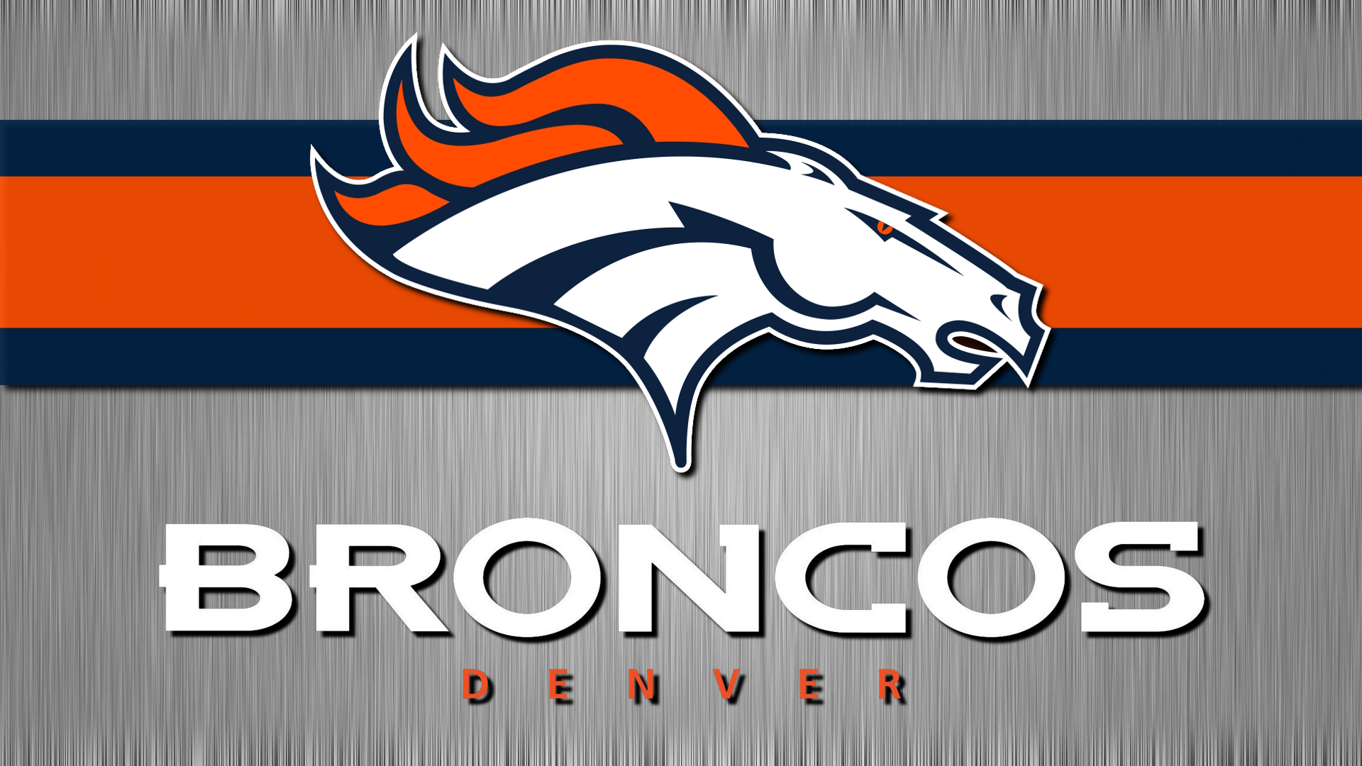 Denver Broncos Logo American Football Wallpaper Hd Sports 4K