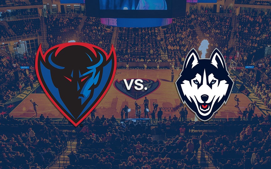 Depaul Men S Basketball Vs Uconn Wintrust Arena