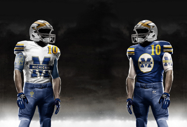 Design 6 Perfect Michigan Football Uniforms Today