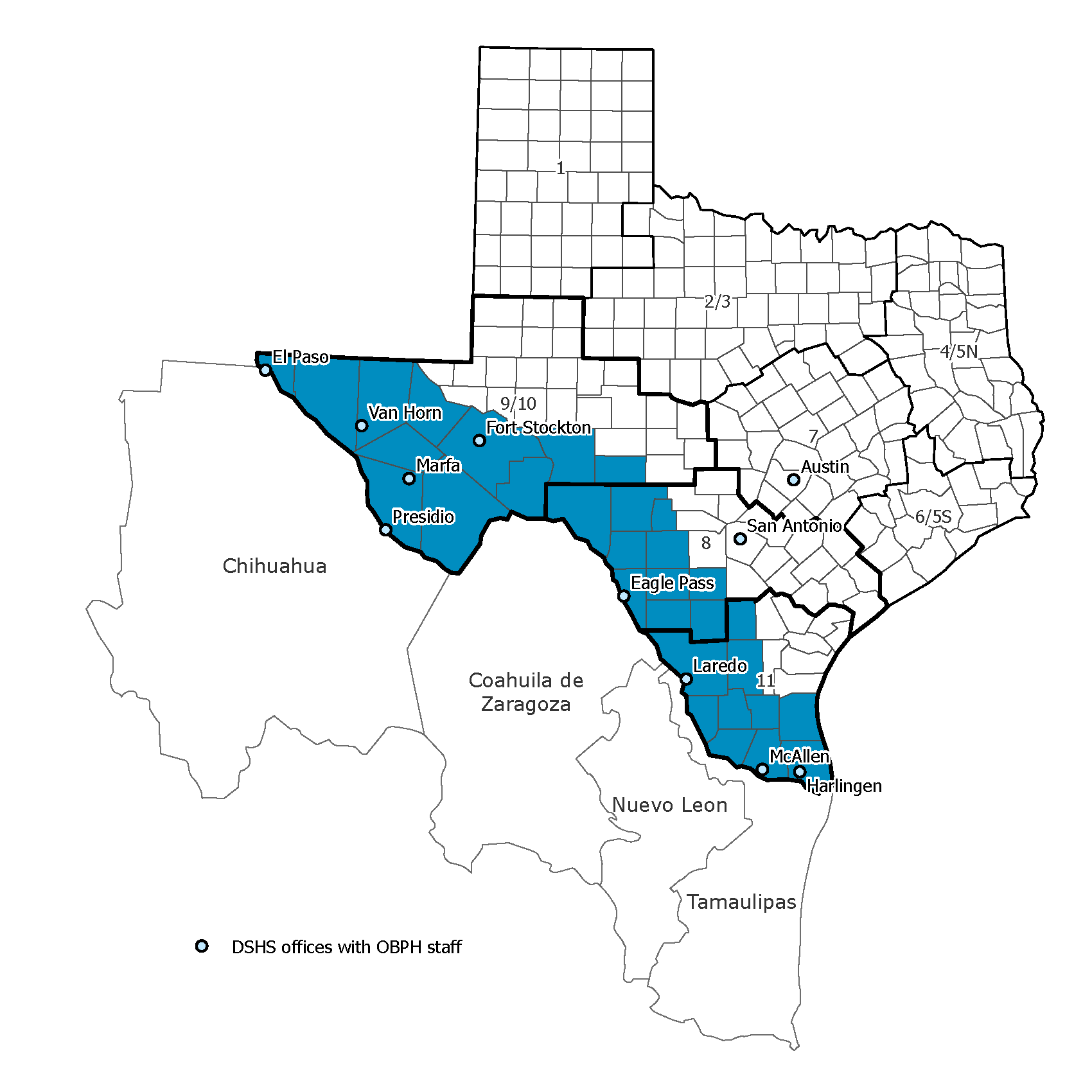 Design The Ultimate 5Step Map Of Texas And Mexico Now