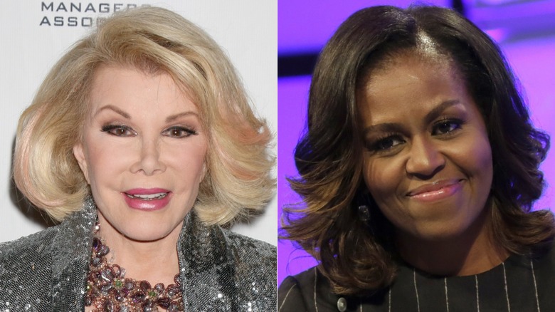 Design Ultimate Joan Rivers Michelle Obama Look Today