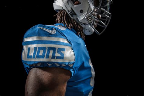 Detroit Lions Unveil New Uniform Design Crain S Detroit Business