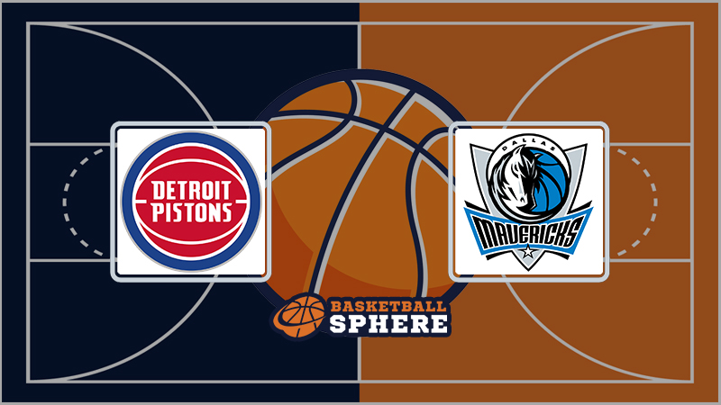 Detroit Pistons Vs Dallas Mavericks Analysis And Prediction Mar 10