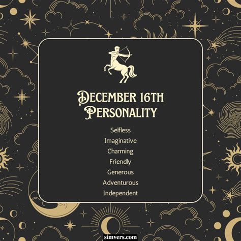 Discover The Mystical Dec 16 Zodiac Sign Traits Compatibility And More