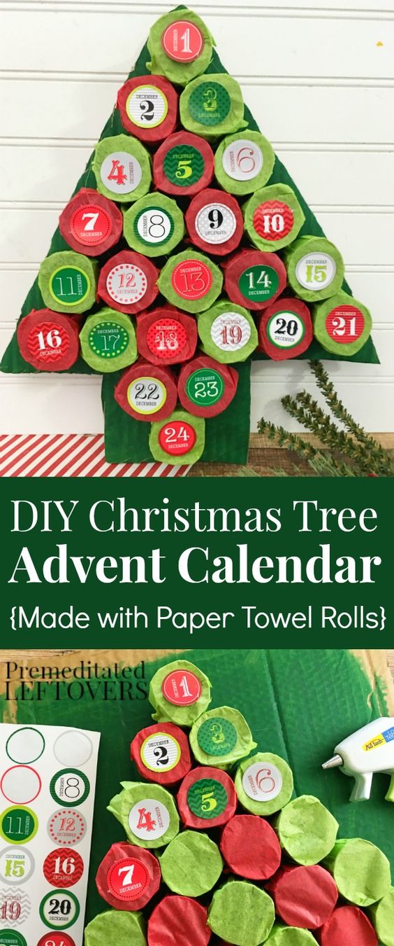 Diy Christmas Advent Calendar How To Make Your Own Homemade Festive