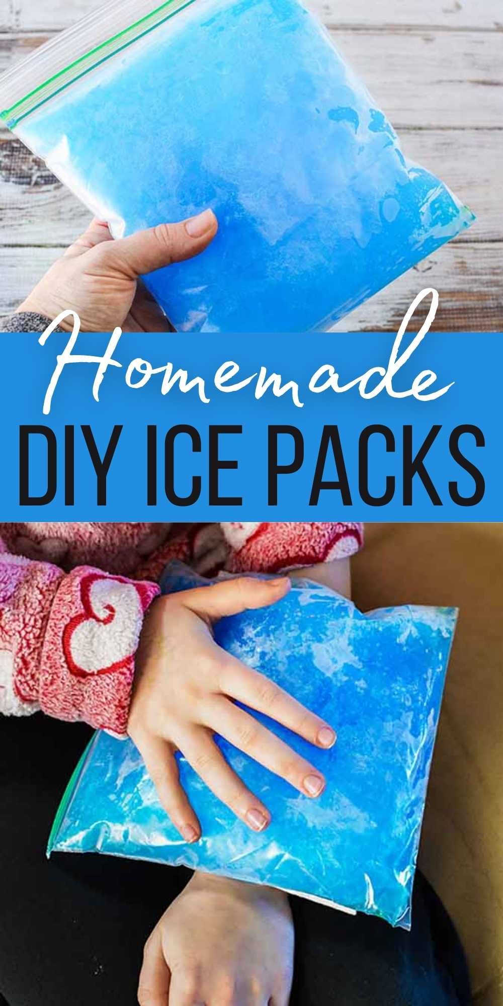 Diy Gel Ice Pack Gel Ice Packs Homemade Ice Pack Ice Pack