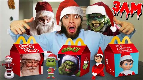 Do Not Order Santa Claus Grinch Happy Meal From Mcdonalds At 3Am Or