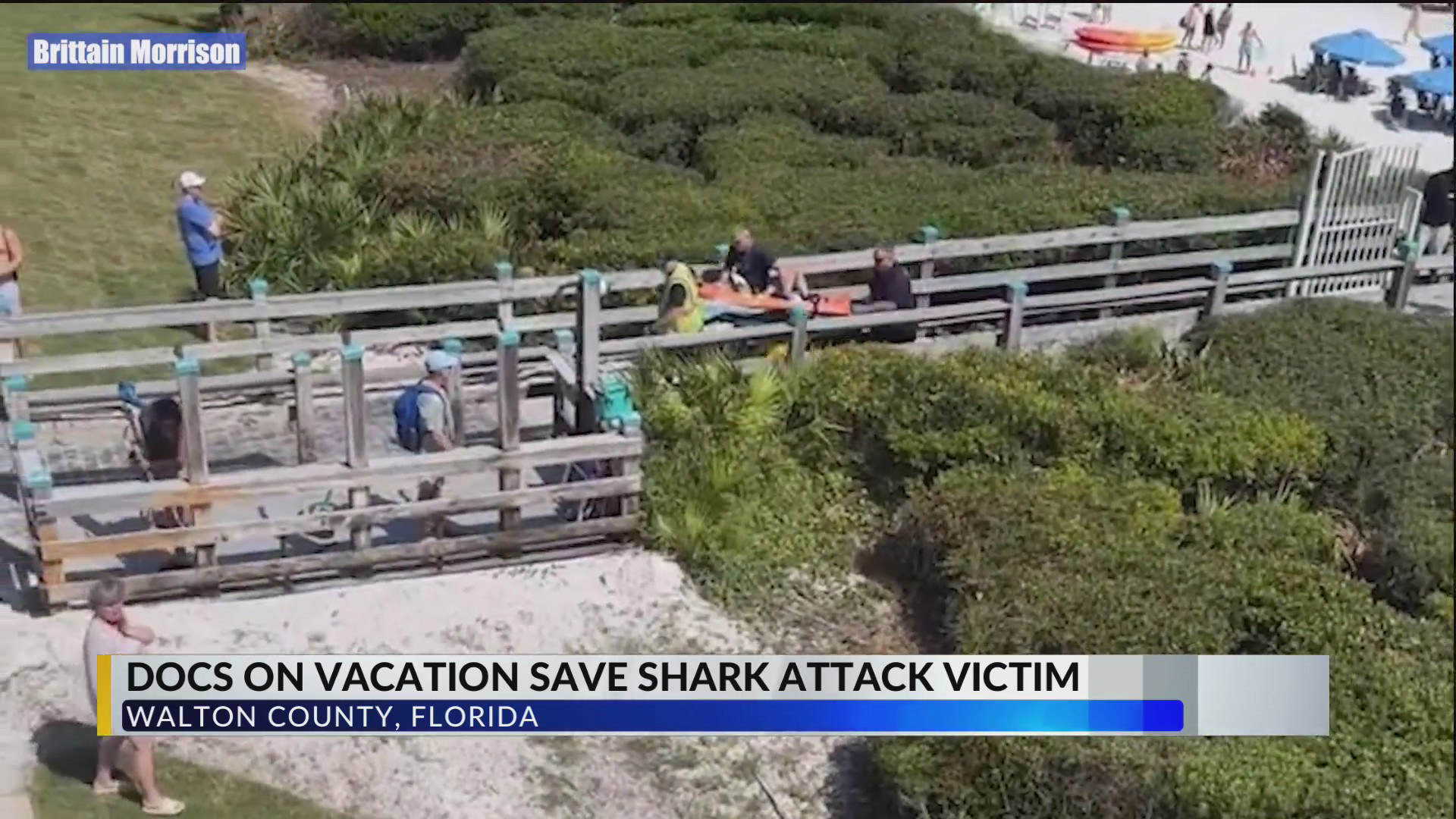 Doctors On Vacation Help Save Shark Attack Victim