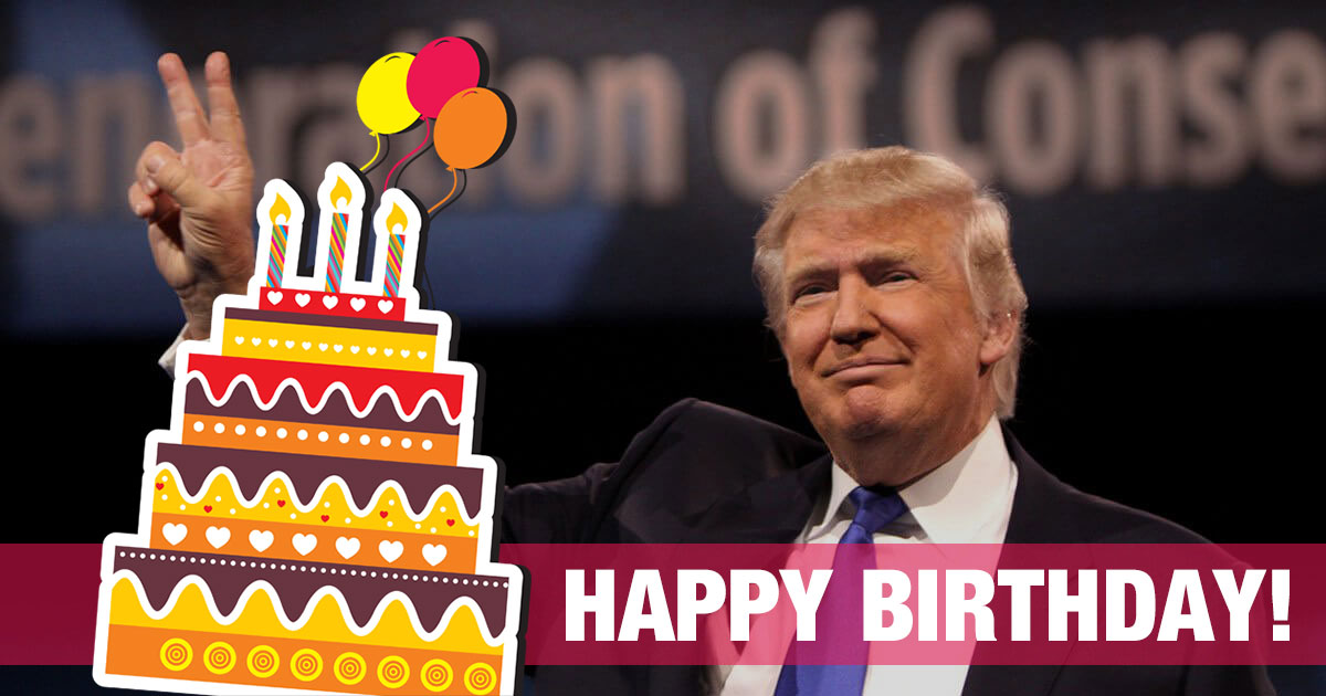 Donald Trump Birthday