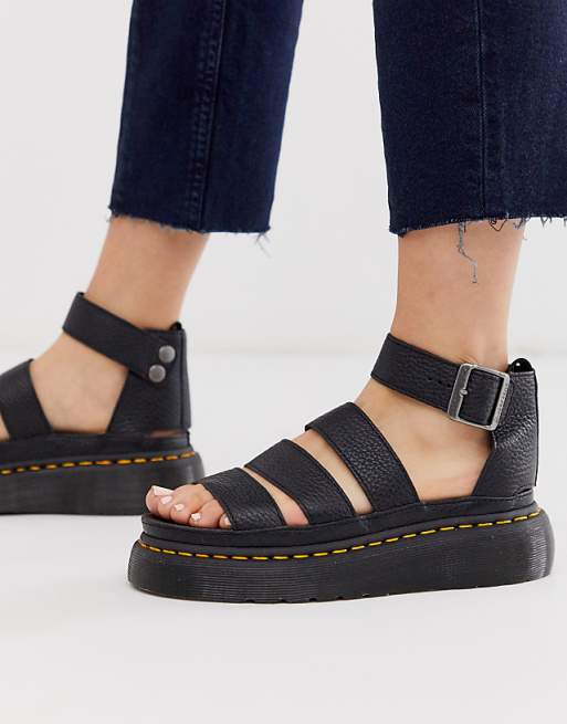 Dr Martens Clarissa Ii Quad Sandals Black Women S Sandals