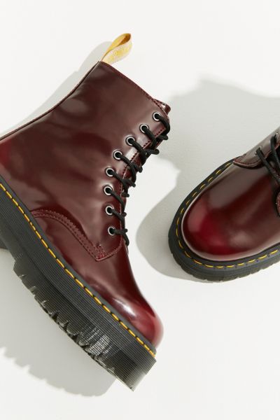 Dr Martens Vegan Jadon Ii Platform 8 Eye Boot Urban Outfitters Australia