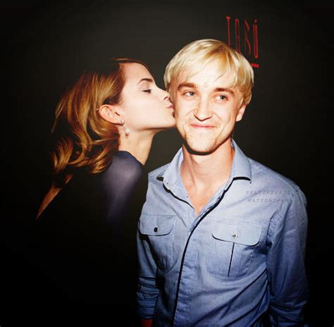 Draco And Hermione Hermione Granger Draco Malfoy Tom Felton Emma