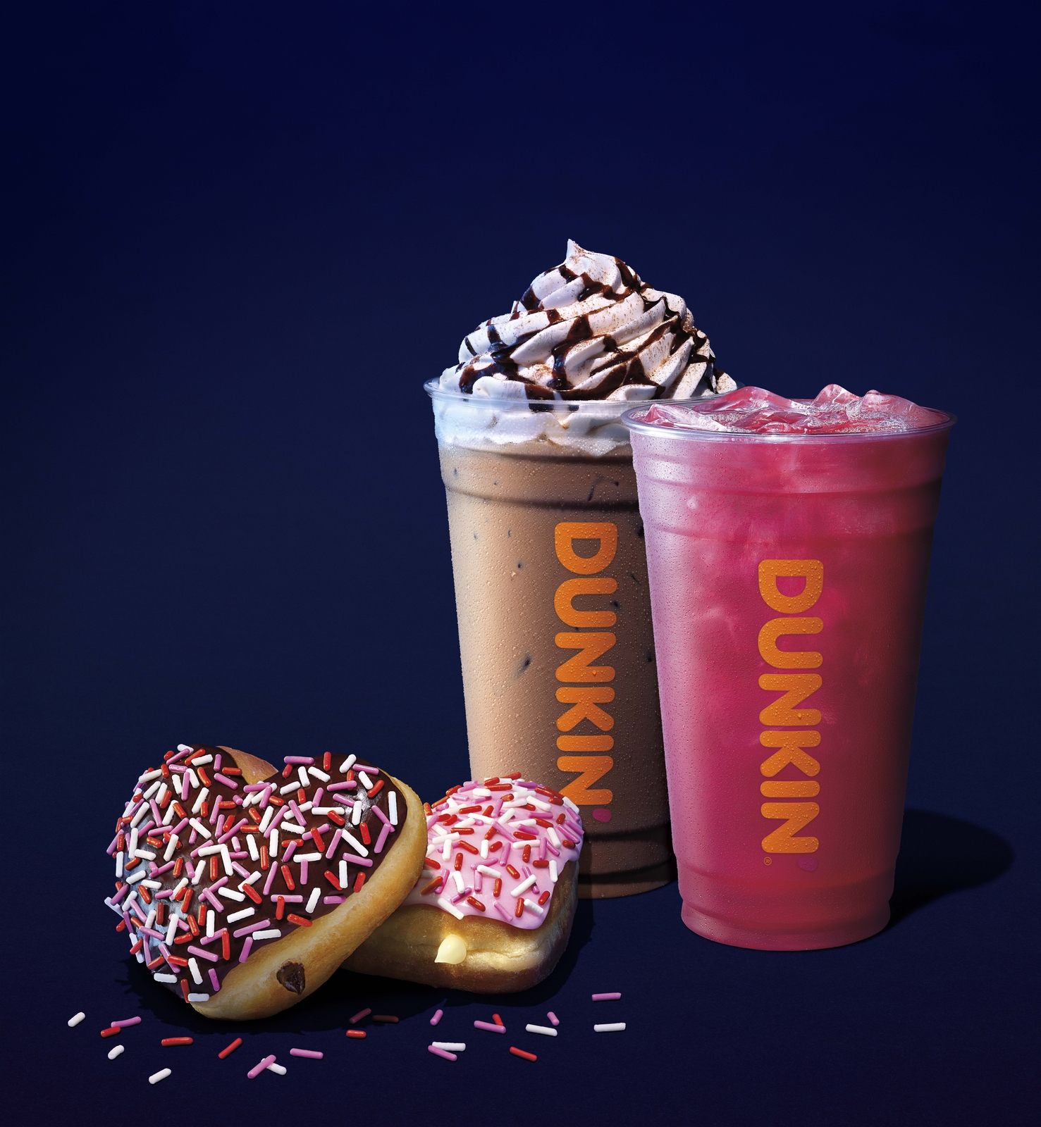 Dunkin Valentines Donuts