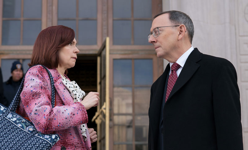 Elsbeth Actress Carrie Preston S Real Life Husband Michael Emerson