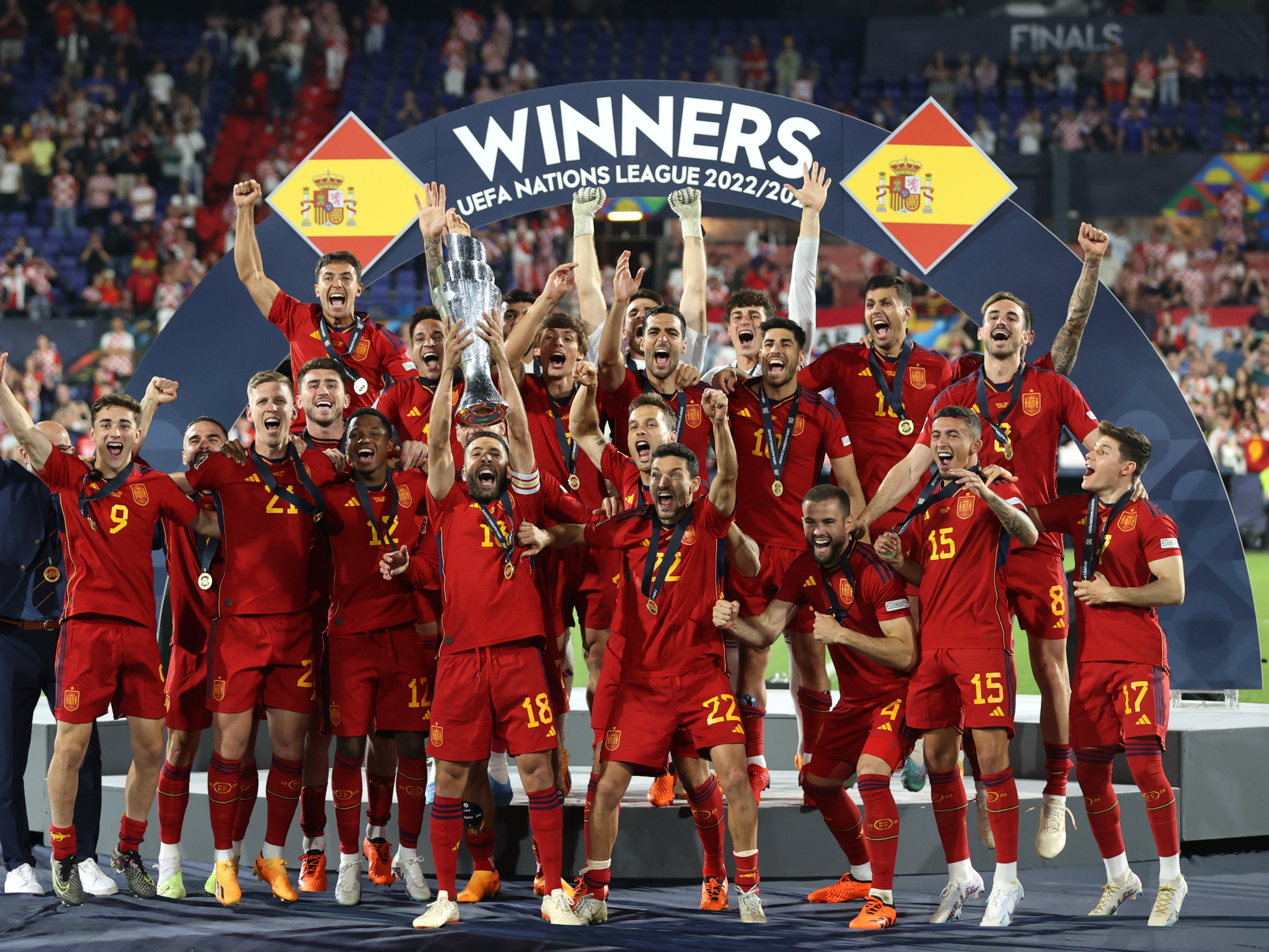 England Spain Open Uefa Nations League Campaign Goli Sports