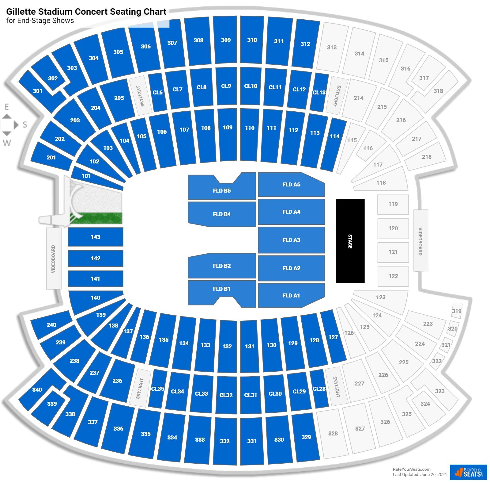 Eras Tour Seating Chart Atlanta