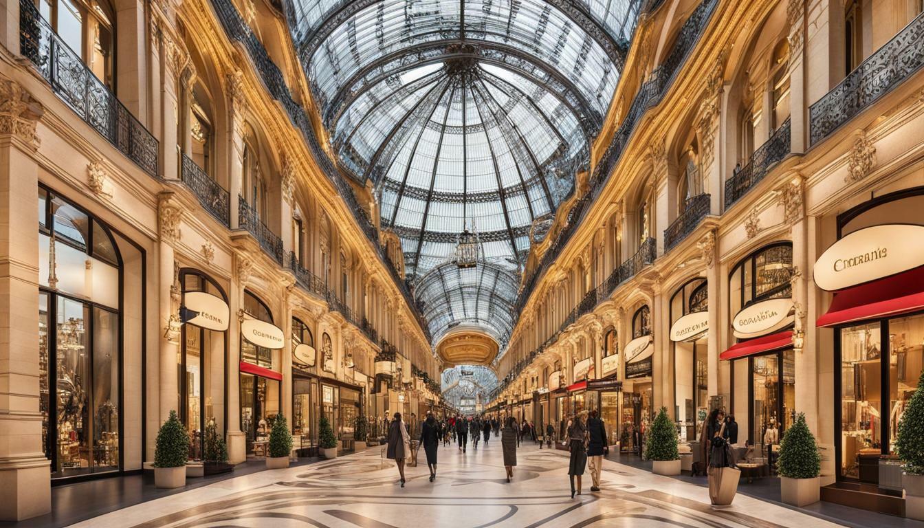 Explore The Famous Shopping Mall In Paris France