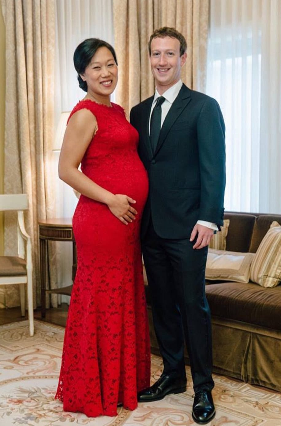 Facecook S Mark Zuckerberg And Wife Priscilla Reveal Full Name Of Baby