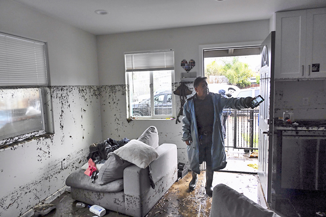 Flash Floods Inundate Homes And Overturn Cars In San Diego As Heavy