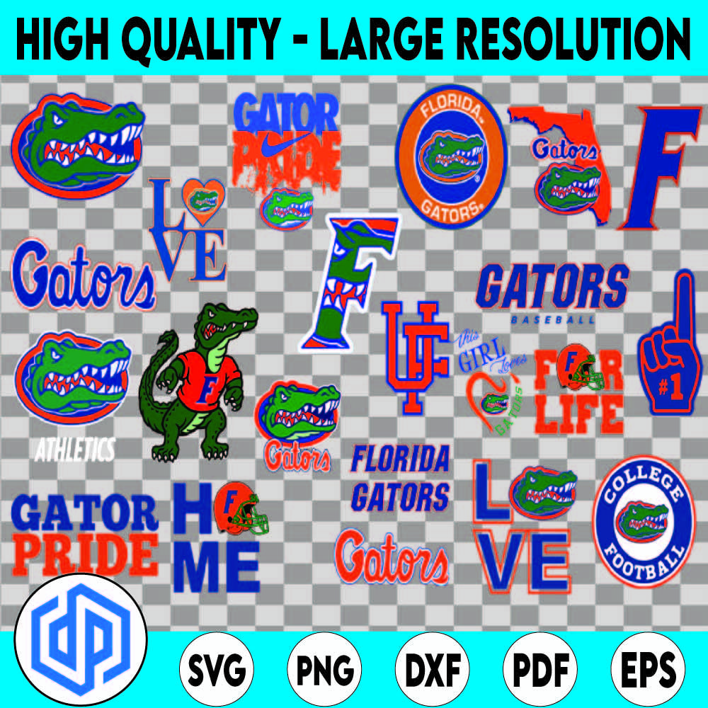 Florida Gators Svg 1 Football Svg Football Gift Florida University