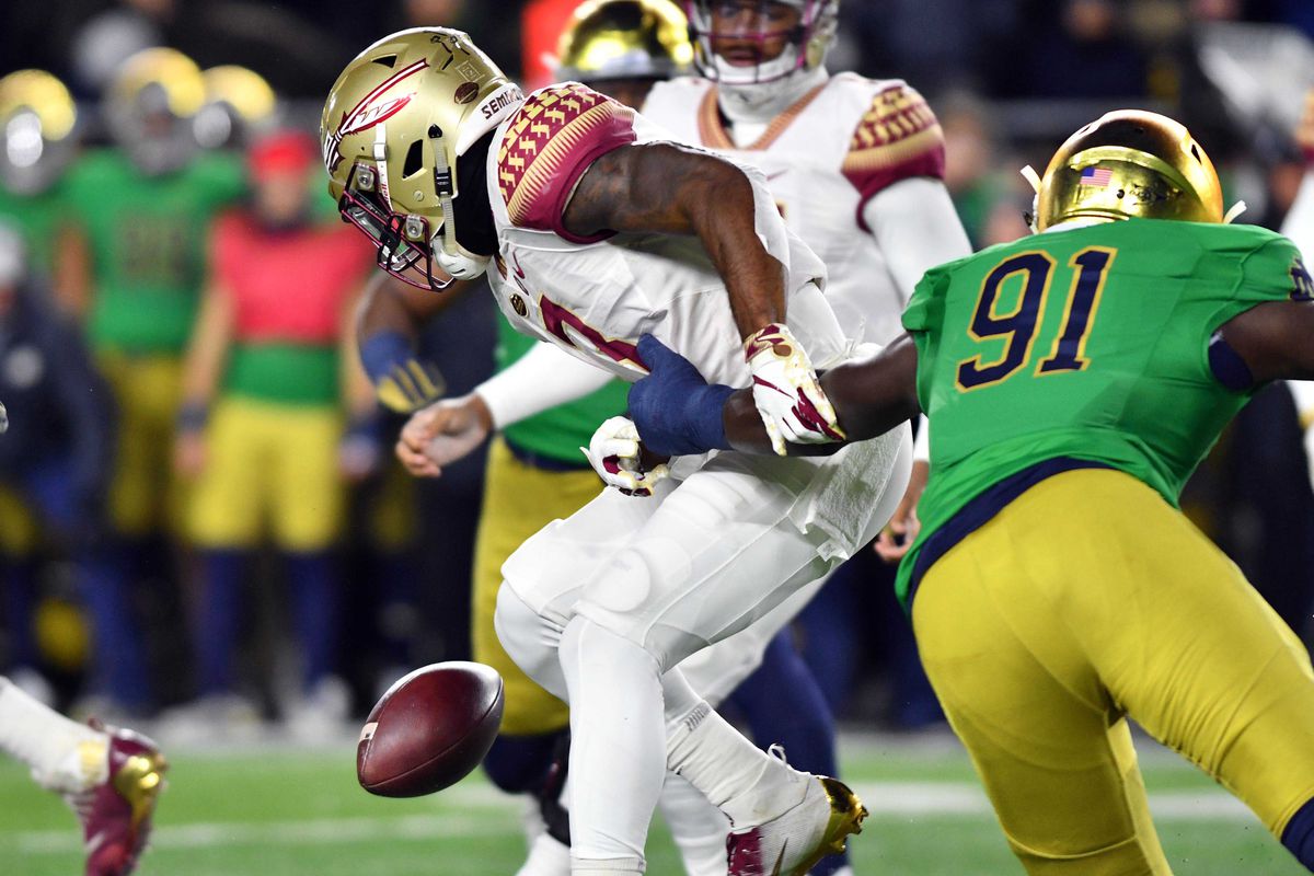 Florida State Vs Notre Dame Football Highlight 2020 Youtube