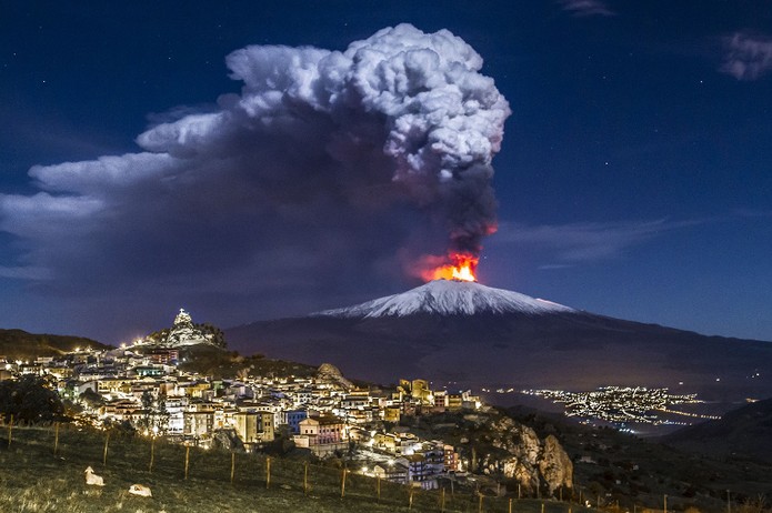 For A Volcanologist Living On Mount Etna The Latest Eruption Is A