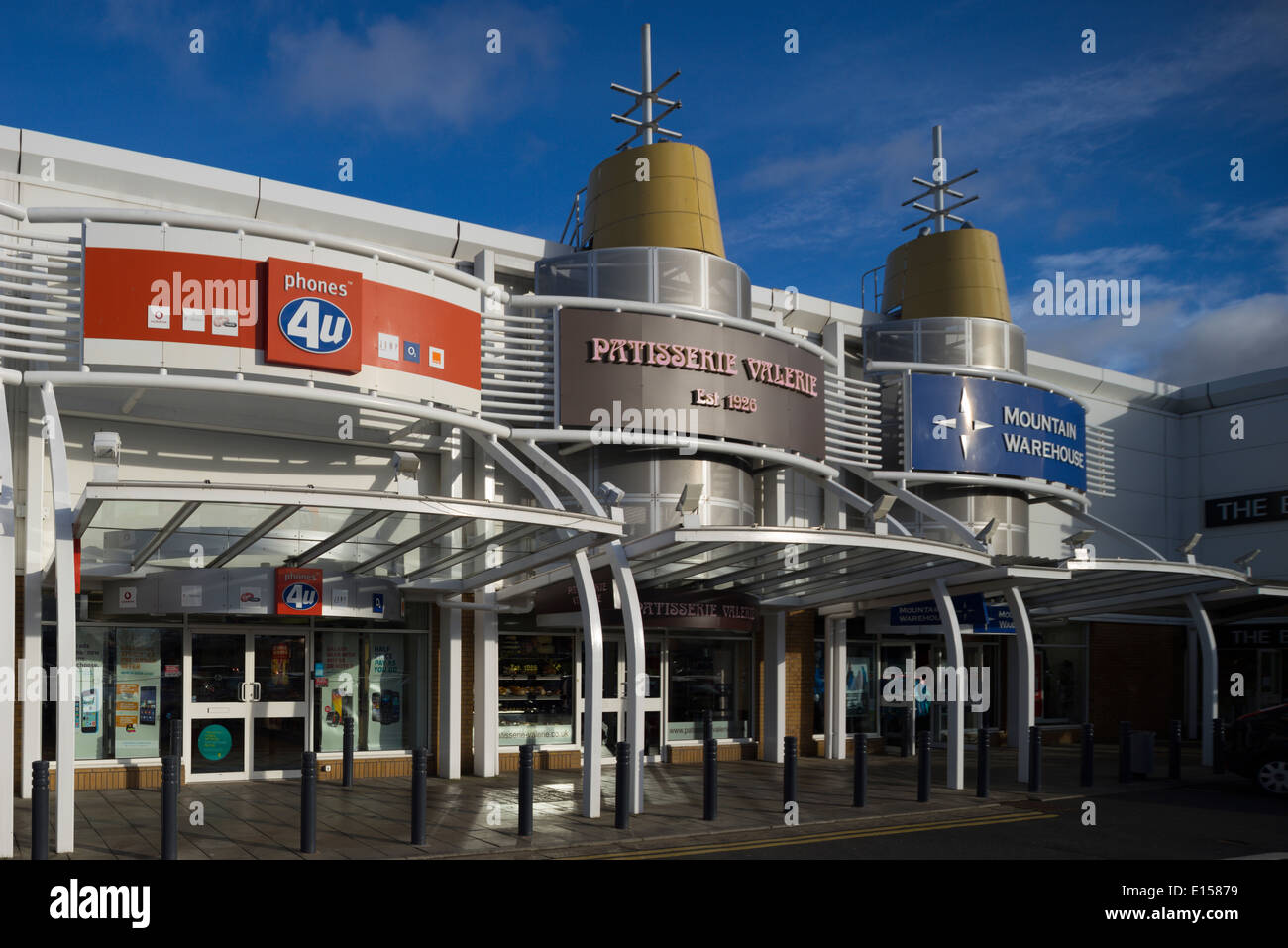 Fort Kinnaird Shopping Centre Edinburgh Scotland Archititecture