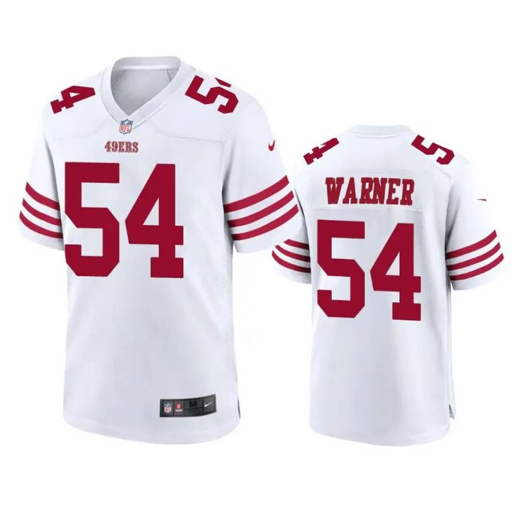 Fred Warner Jersey White San Francisco 49Ers Vapor Game In 2024 49Ers