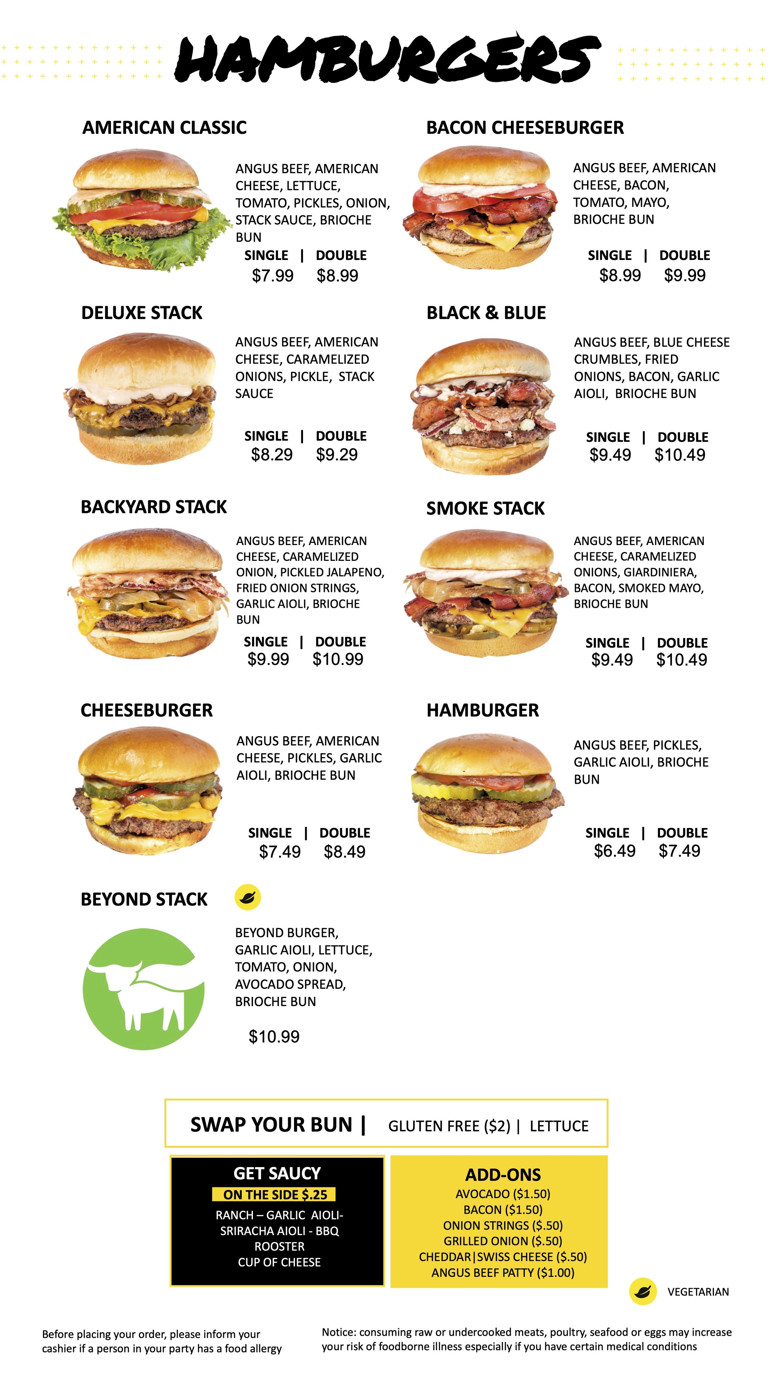 Free Burger Menu Templates Photoadking