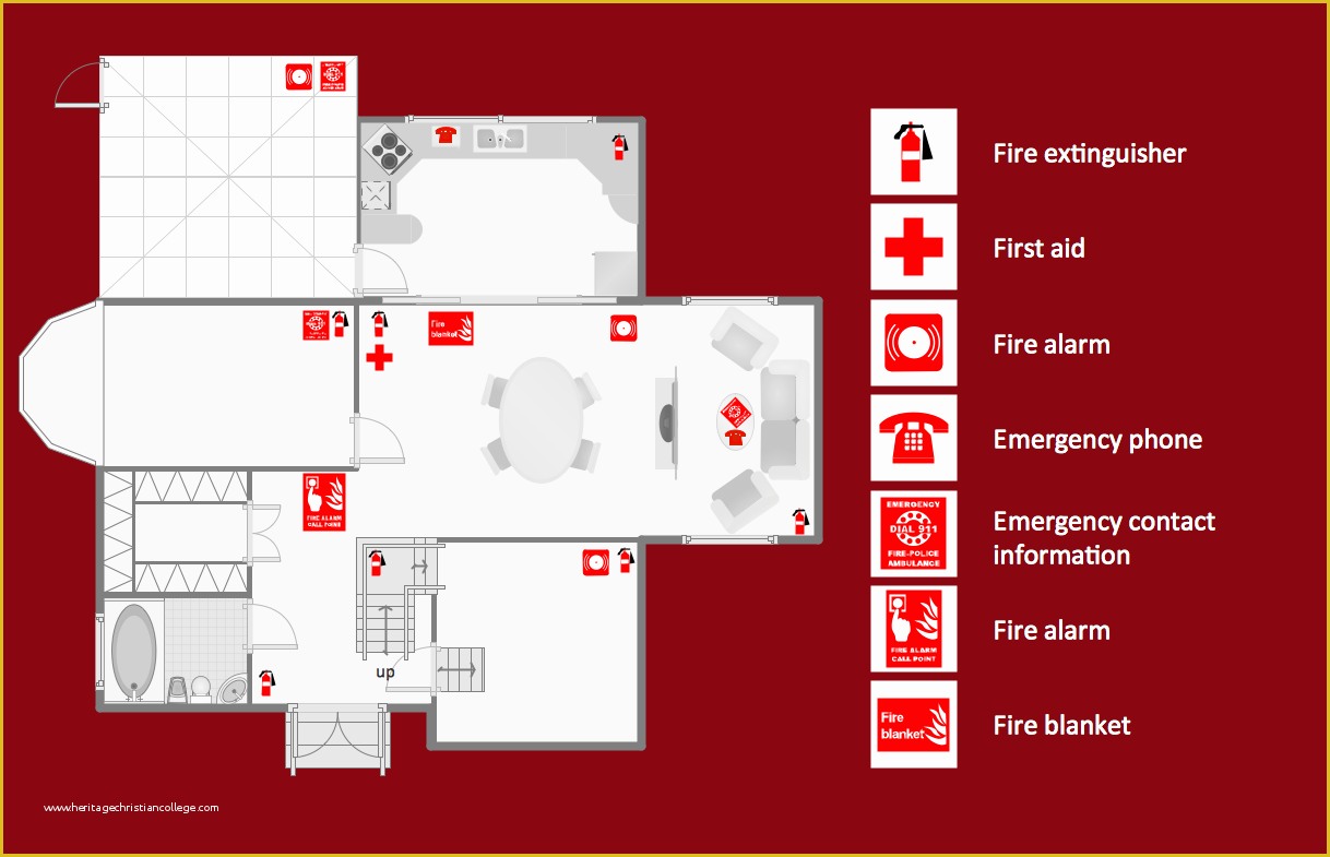 Free Printable Fire Escape Plan Template This Is A Free Emergency