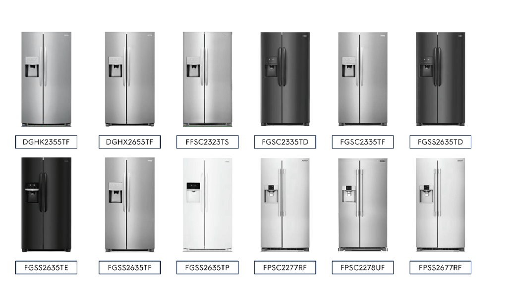 Frigidaire Refrigerator Recall