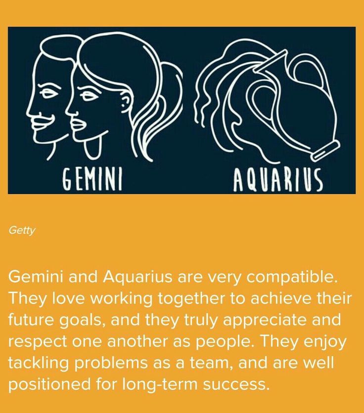 Gemini And Aquarius Match