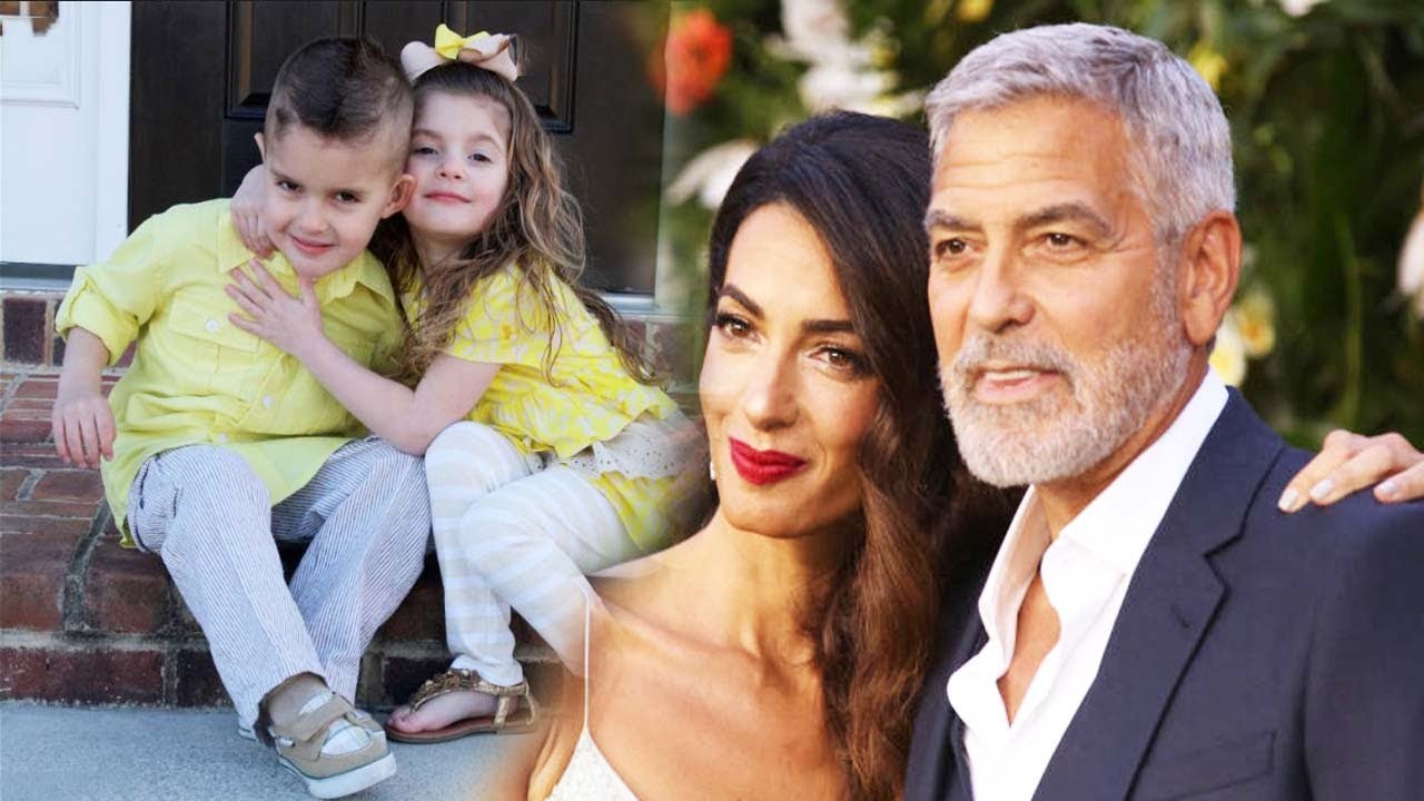 George Clooney S Father Gorgeous New Twins Look Like Their Dad