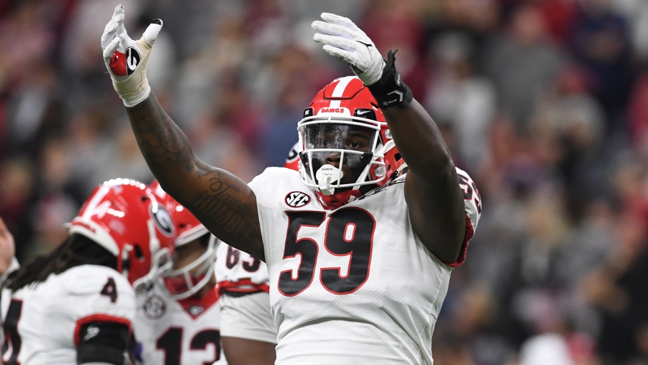 Georgia Bulldog Ol Broderick Jones Gives Major Recruiting Pitch Dawg Post