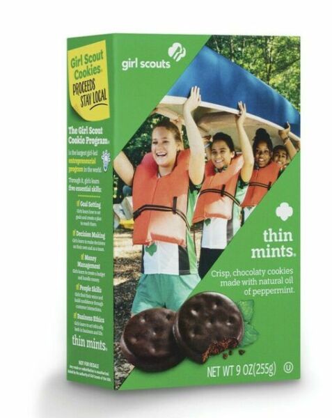 Girl Scout Cookies Box 2022