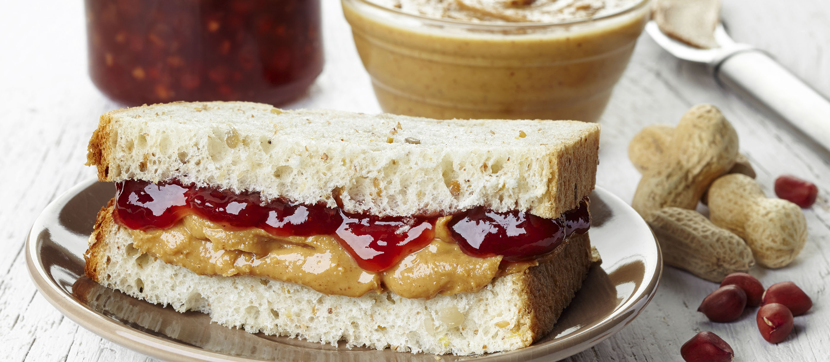 Gourmet Peanut Butter And Jelly Sandwich Recipe