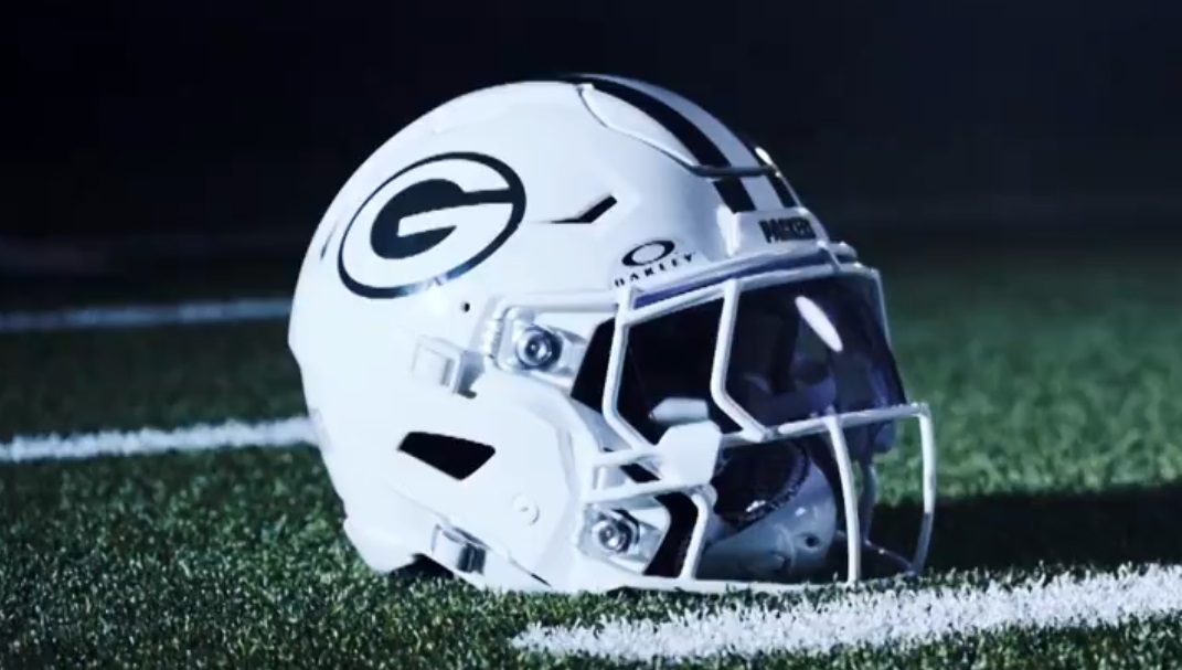 Green Bay Packers To Debut New White Helmet This Sunday Uni Watch