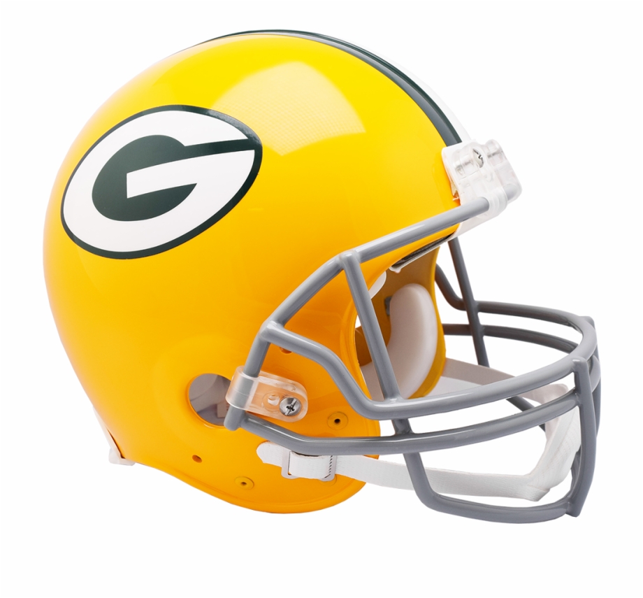 Green Bay Packers White Helmet