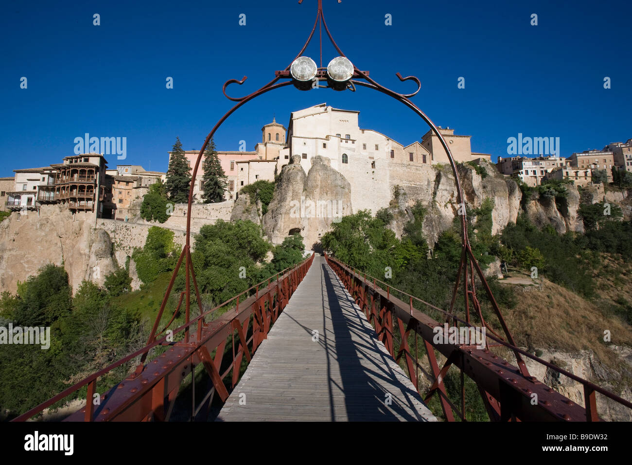 Hanging Houses Pedestrian Bridge San Pablo Cuenca Castilla La Mancha