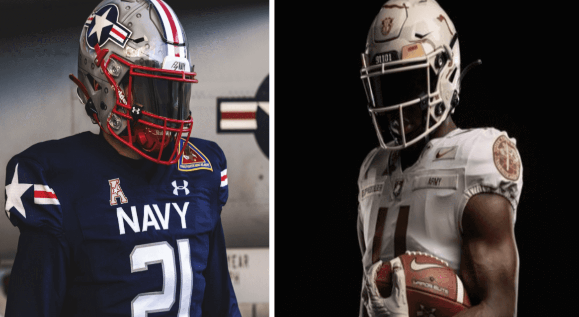 Here Are 20 Badass Army Navy Game Uniforms