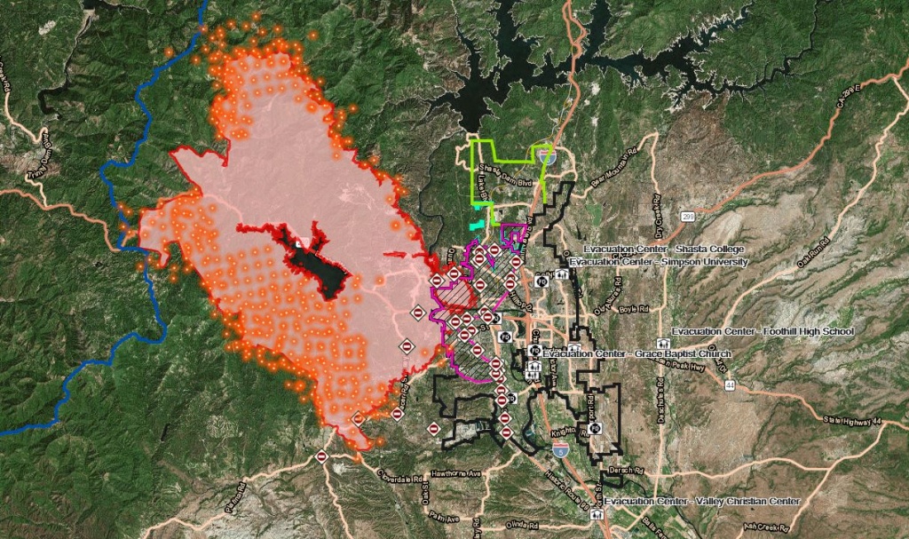 Here S Where The Carr Fire Destroyed Homes In Northern California