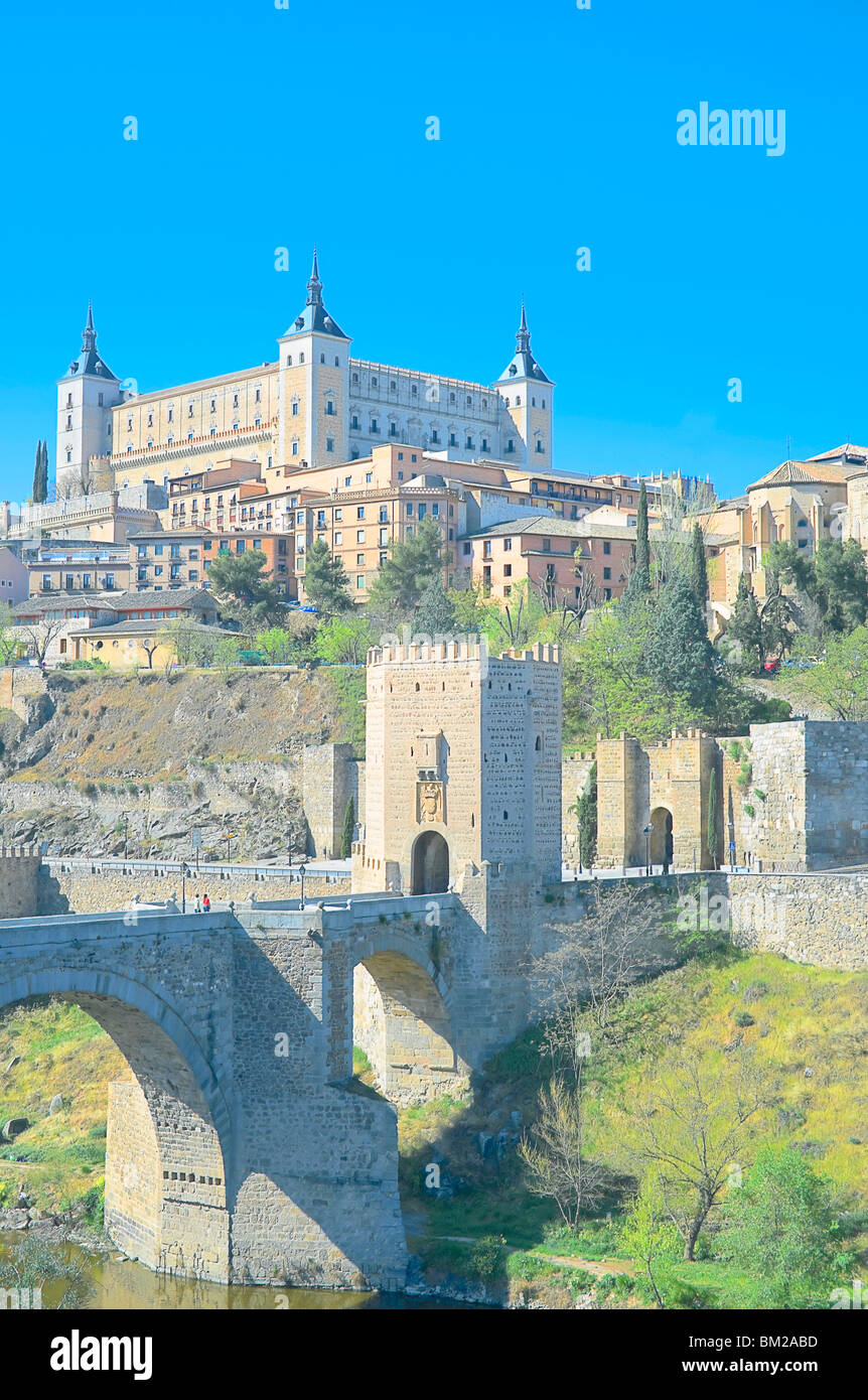 Historic City And Bridge Toledo Unesco World Heritage Site Castilla