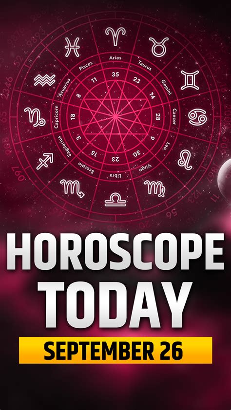 Horoscope Today September 26 Know Lucky Colour And Numbers For All